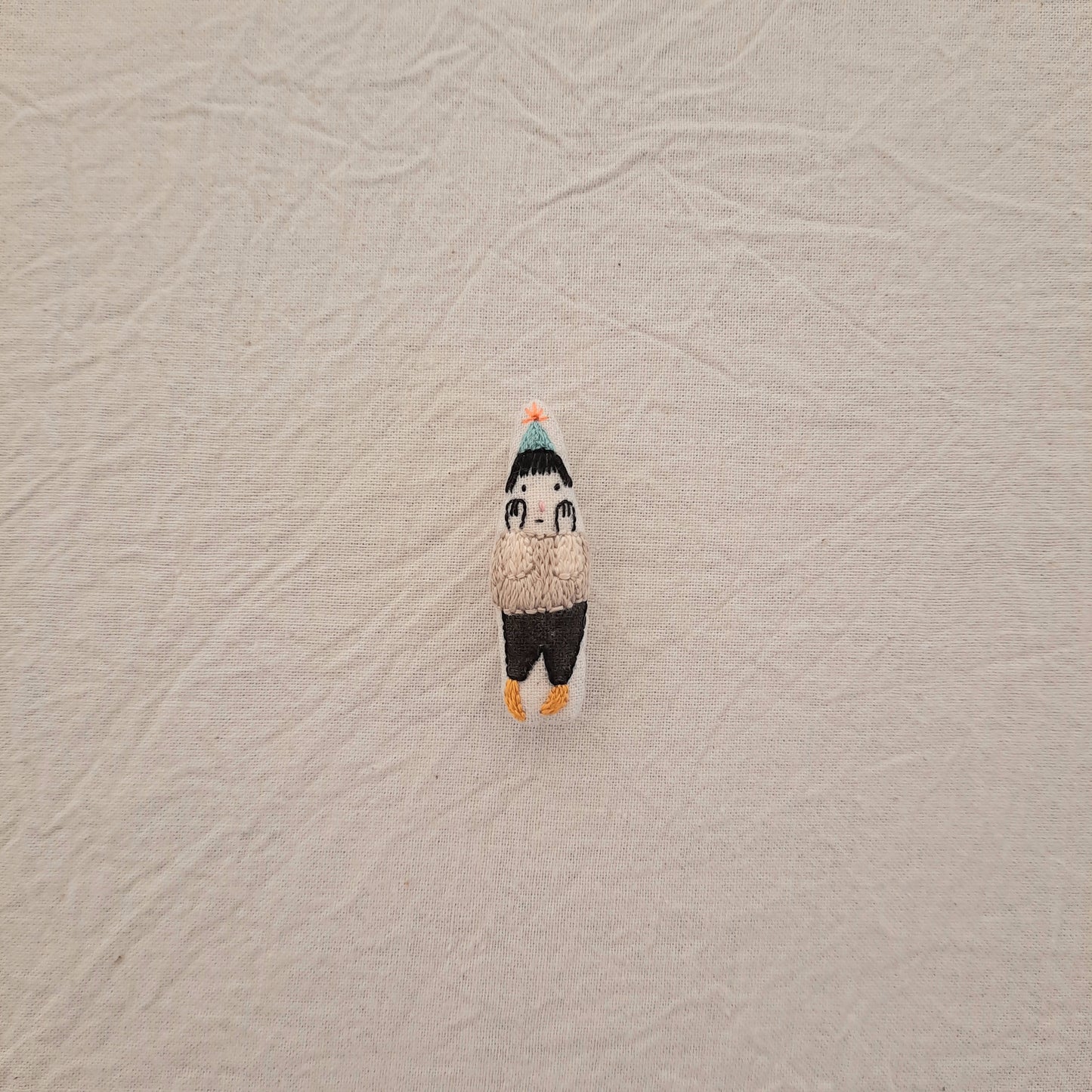 never fear in a party hat